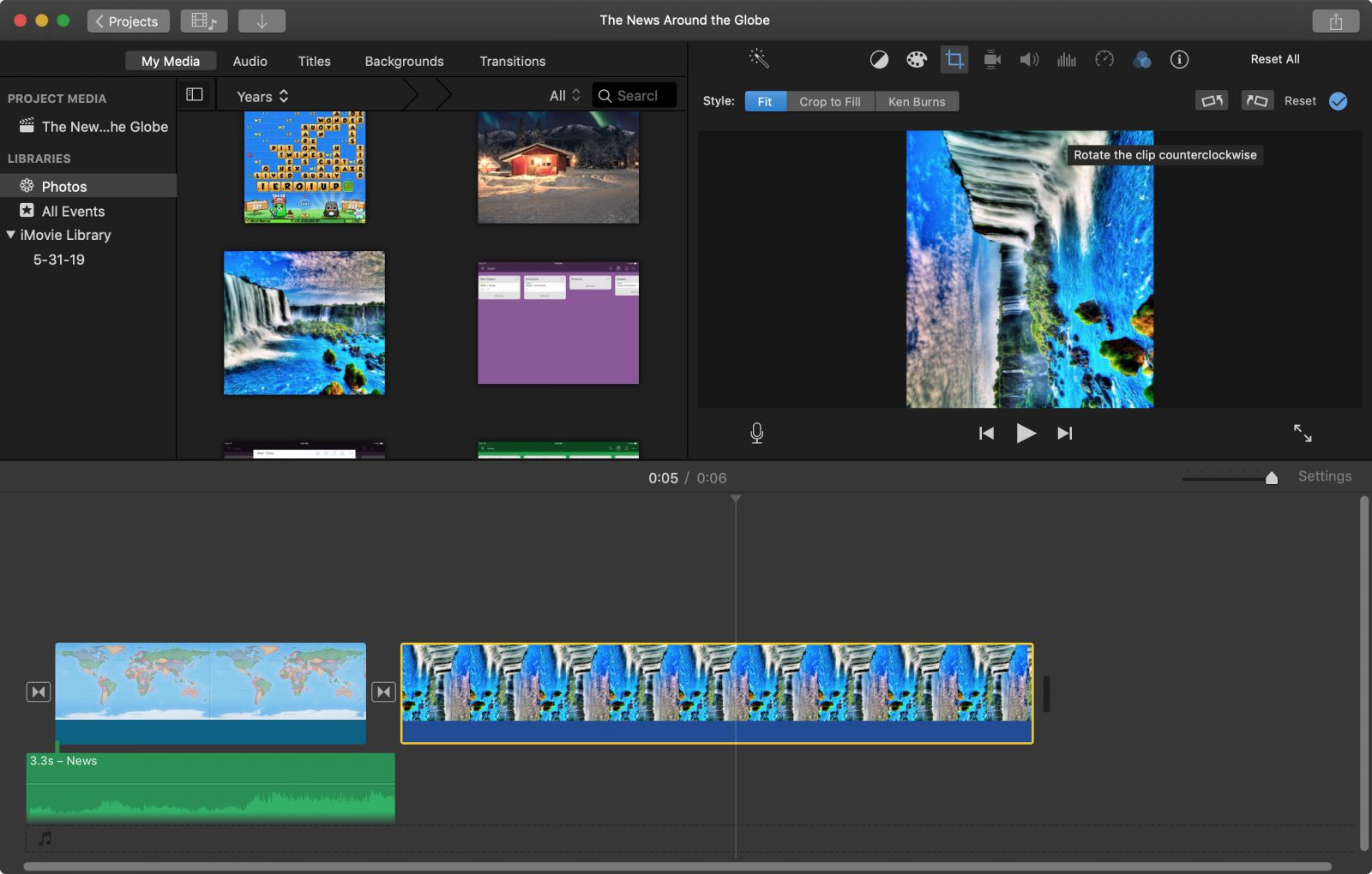 iMovie là phần mềm hỗ trợ cắt dựng video với nhiều công cụ hỗ trợ thú vị