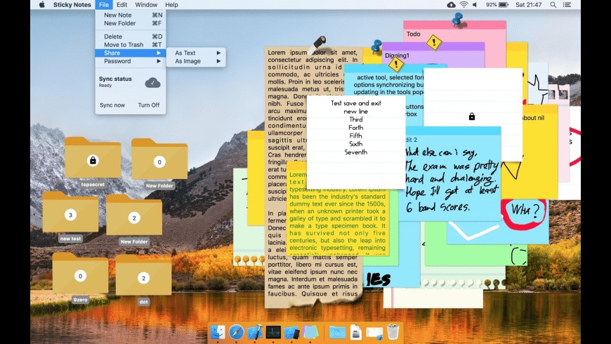 Với Sticky Note, người dùng dễ dàng gắn những mẩu nhắc nhở lên màn hình chính