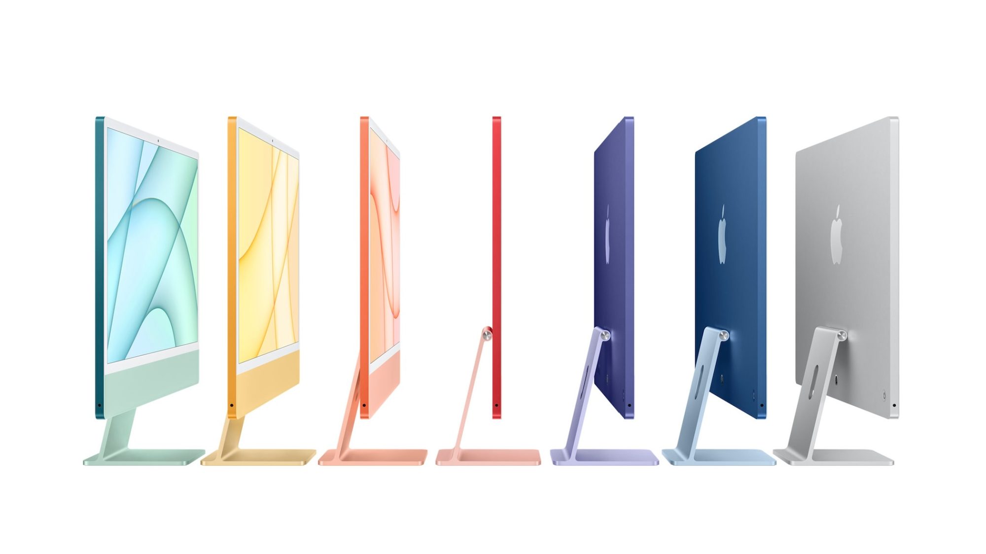 Apple cho biết chỉ một số màu iMac M1 sẽ có sẵn để mua tại Apple Stores