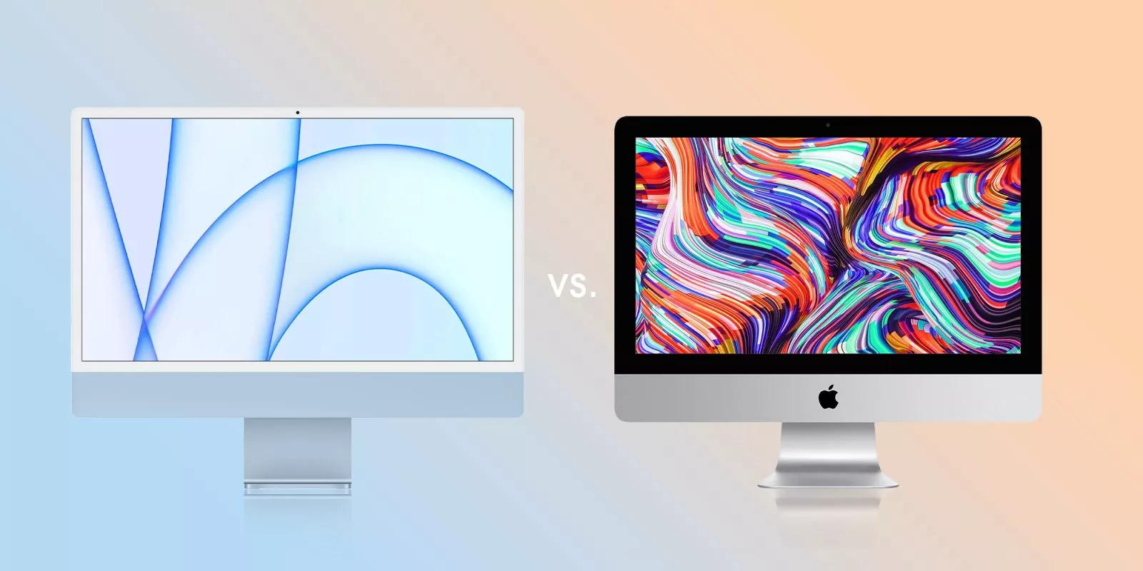 Không hỗ danh là chip M1, iMac M1 nhanh hơn tới 56% so với iMac 21,5 inch cao cấp thế hệ trước