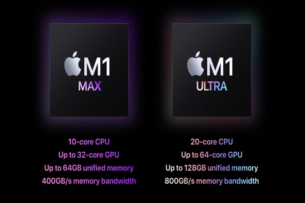 So sánh Mac Studio M1 Max và Mac Studio M1 Ultra!