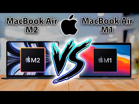 So sánh MacBook Air M1 và MacBook Air M2!