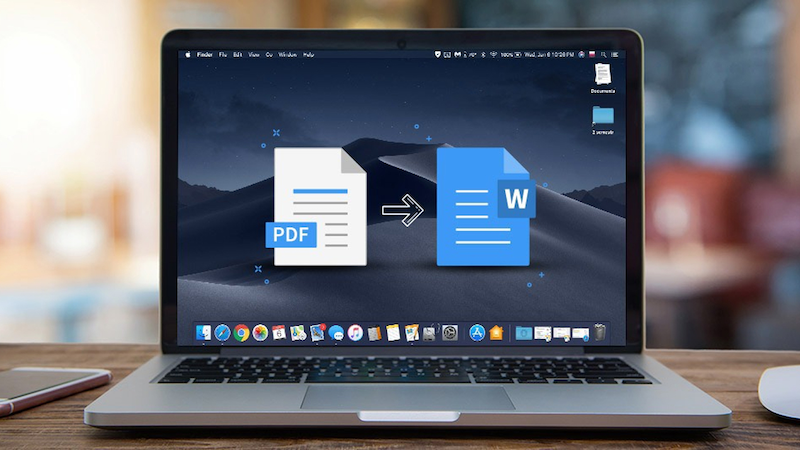 8 + Cách chuyển file PDF sang word trên MacBook đơn giản, nhanh chóng