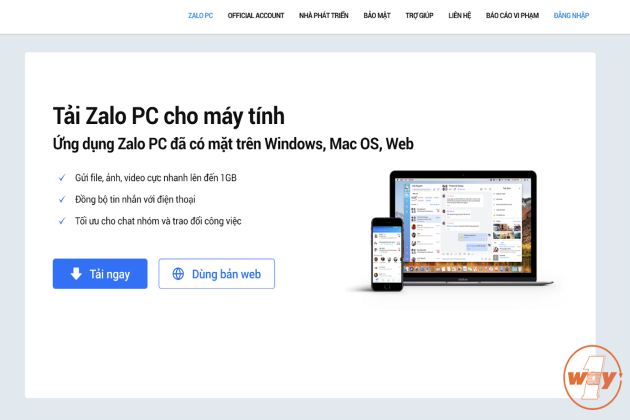 Hướng dẫn cách tải Zalo cho MacBook chỉ tốn 3s 