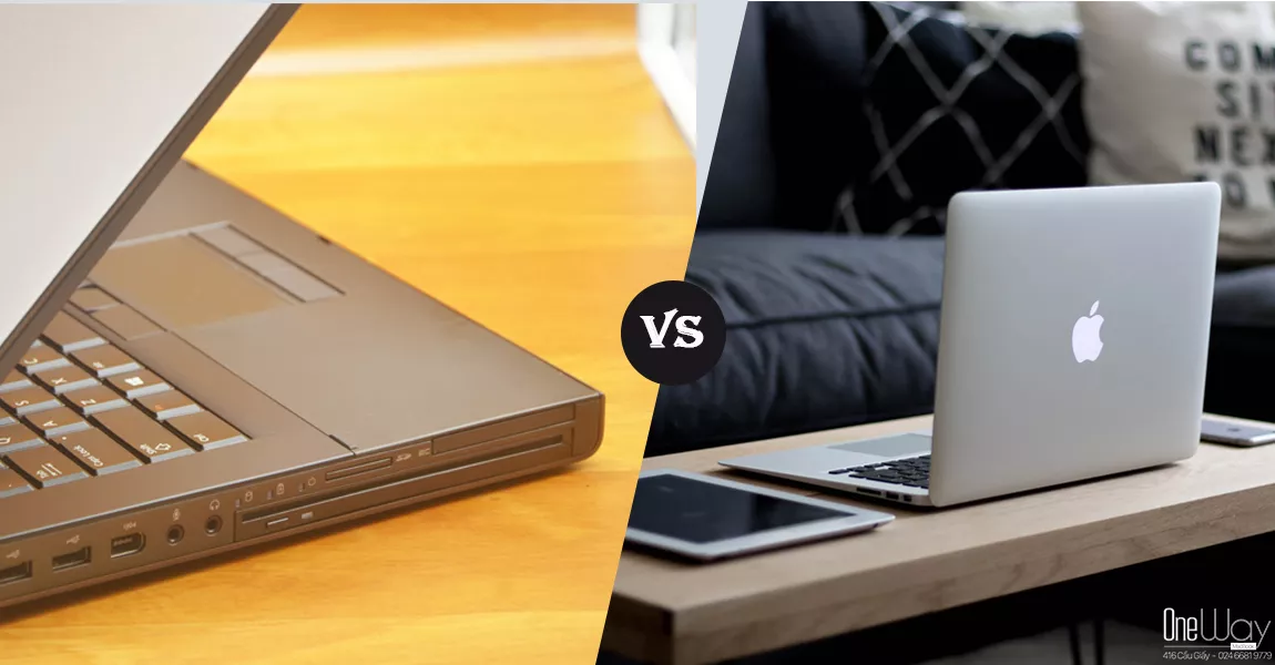 MacBook VS Laptop windows cuộc đua bất phân thắng bại