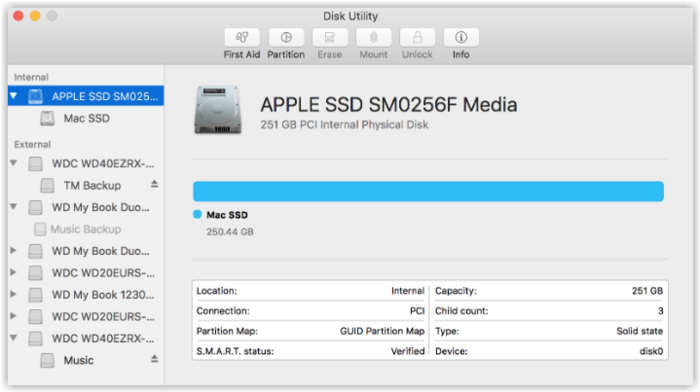 SSD hoạt động ổn định sẽ được Verified.