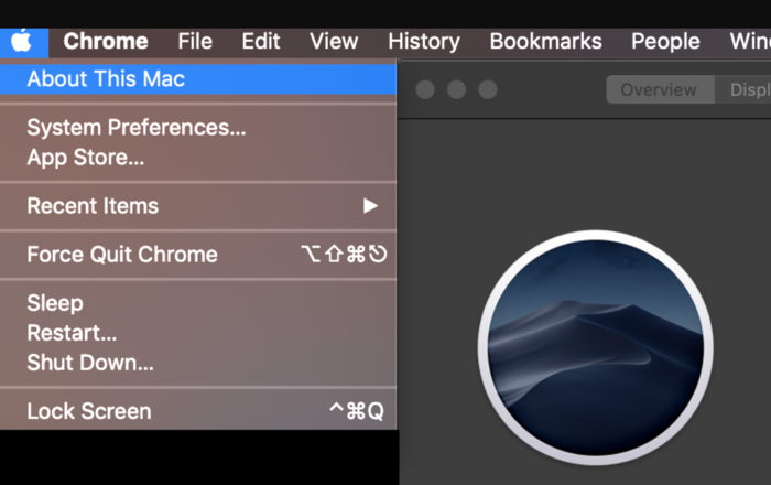 Truy cập vào mục Storage trong About this Mac.