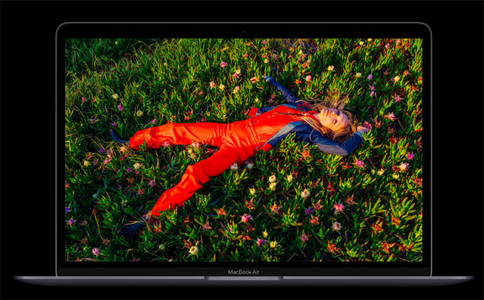 Chất lượng hình ảnh hiển thị đỉnh cao trên MacBook Air M1