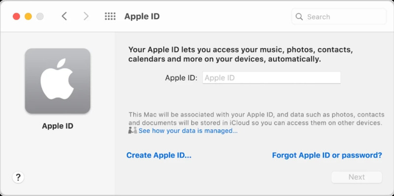 Đăng nhập lại tài khoản iCloud cho MacBook M1