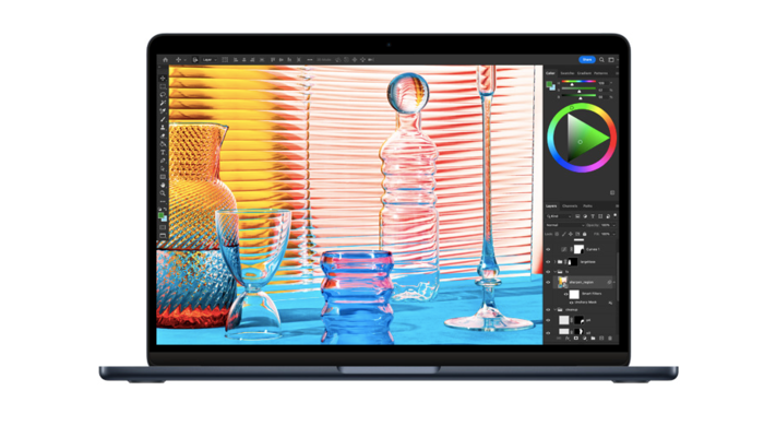 Màn hình sống động đến từng chi tiết nhỏ của Macbook Air M2 2022 13 inches