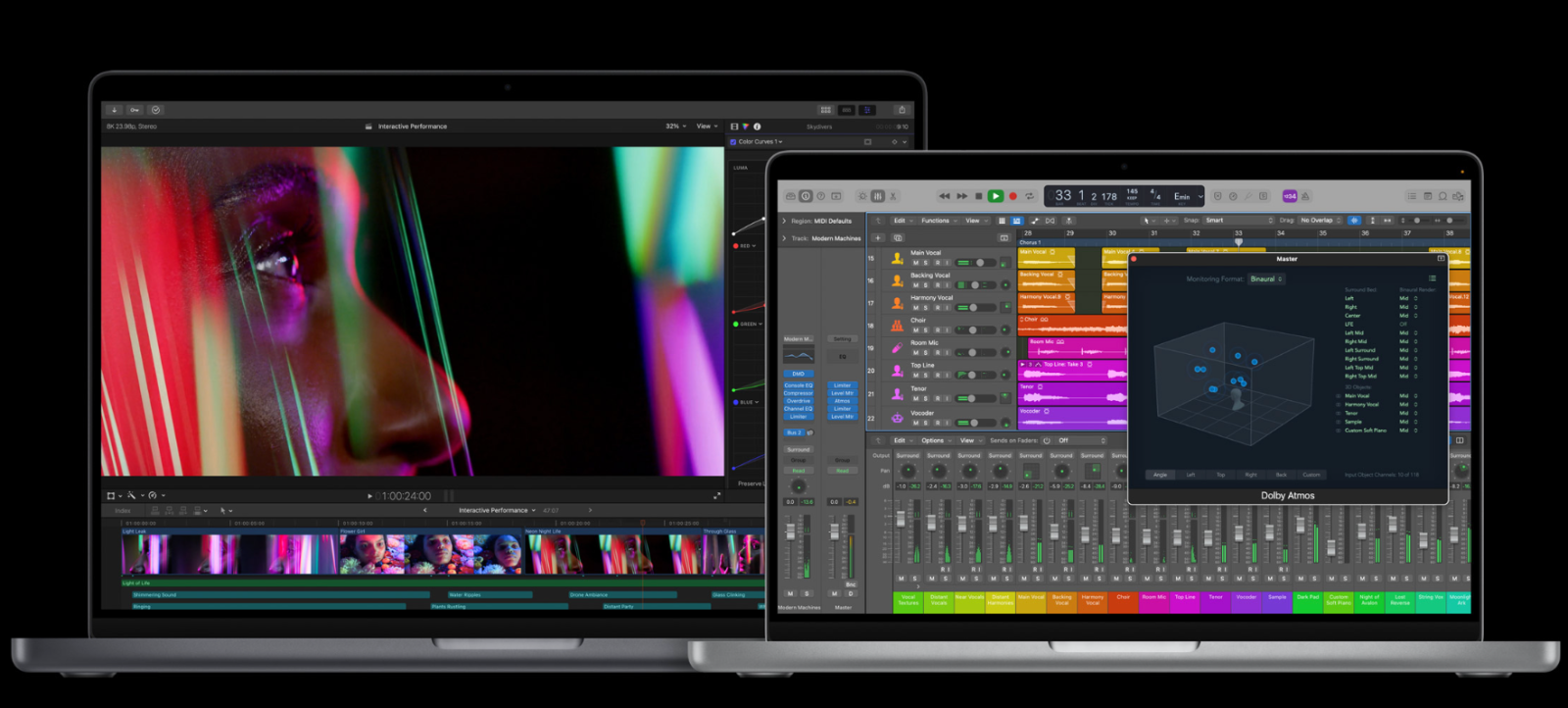 MacBook Pro M1 có màn hình Liquid Retina XDR hiển thị hình ảnh sống động, chân thực