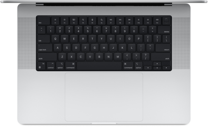 MacBook Pro M1 2021 tiếp tục có trackpad Force Touch cực lớn