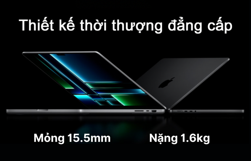 Thiết kế vuông vức đổi mới siêu thời thượng của MacBook Pro 14 inch M1 2021