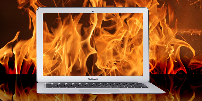 MacBook quá nóng ảnh hưởng đến tình trạng sạc