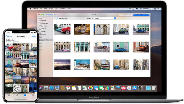 Chuyển ảnh từ iPhone sang MacBook siêu đơn giản