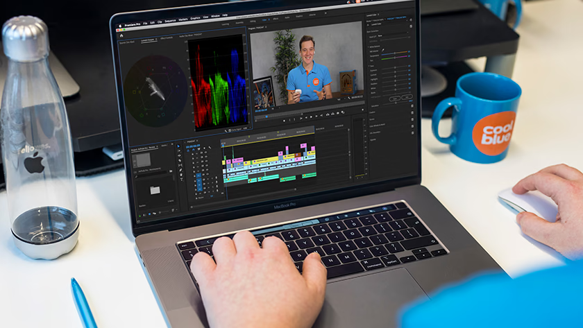 Hệ thống âm thanh của MacBook sẽ hỗ trợ người dùng trong quá trình edit video