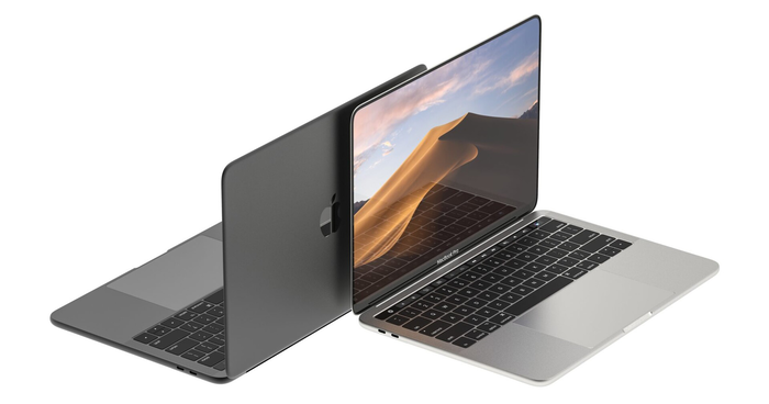 MacBook Pro 2 màu Silver và Space Gray tinh tế, sang trọng