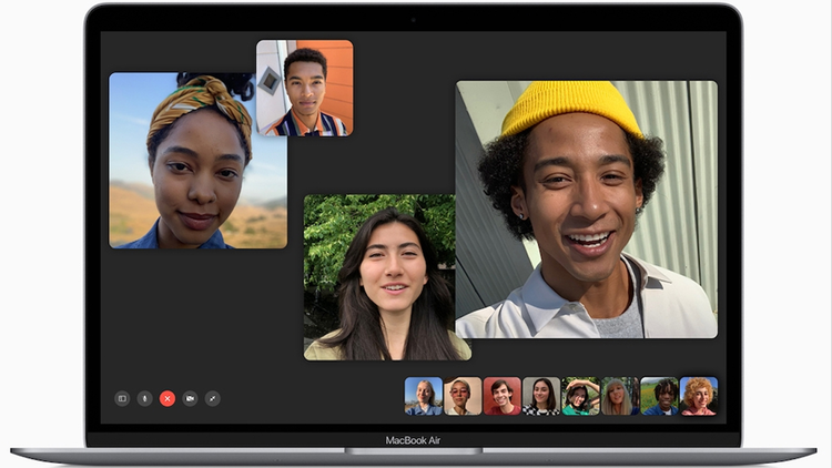 Gọi FaceTime cùng bạn bè trên MacBook