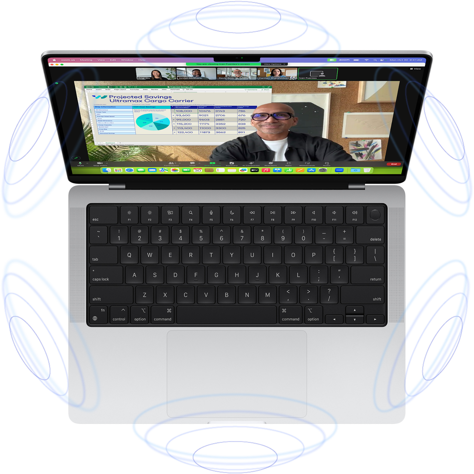 Ââm thanh chi tiết, chân thực trên MacBook Pro M3 Max 36GB 1TB