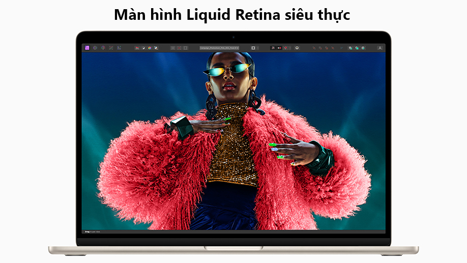 Màn hình Liquid Retina tuyệt đẹp cho hiển thị siêu thực