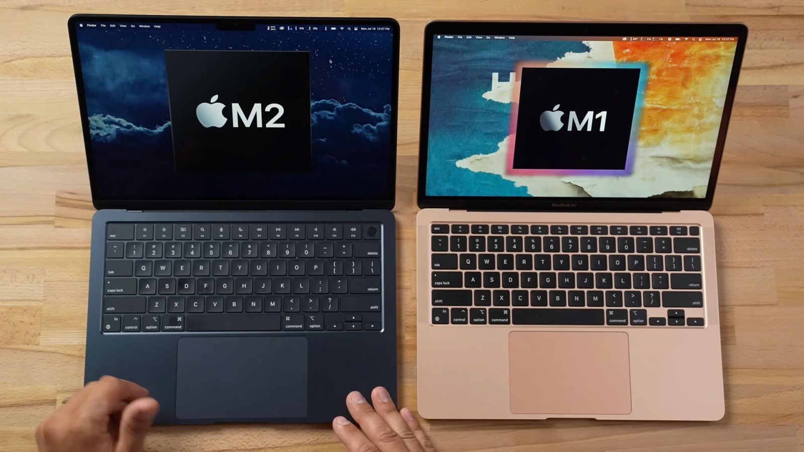 MacBook Air M2 thể hiện sự vượt trội hơn M1 về khả năng xử lý đồ hoạ