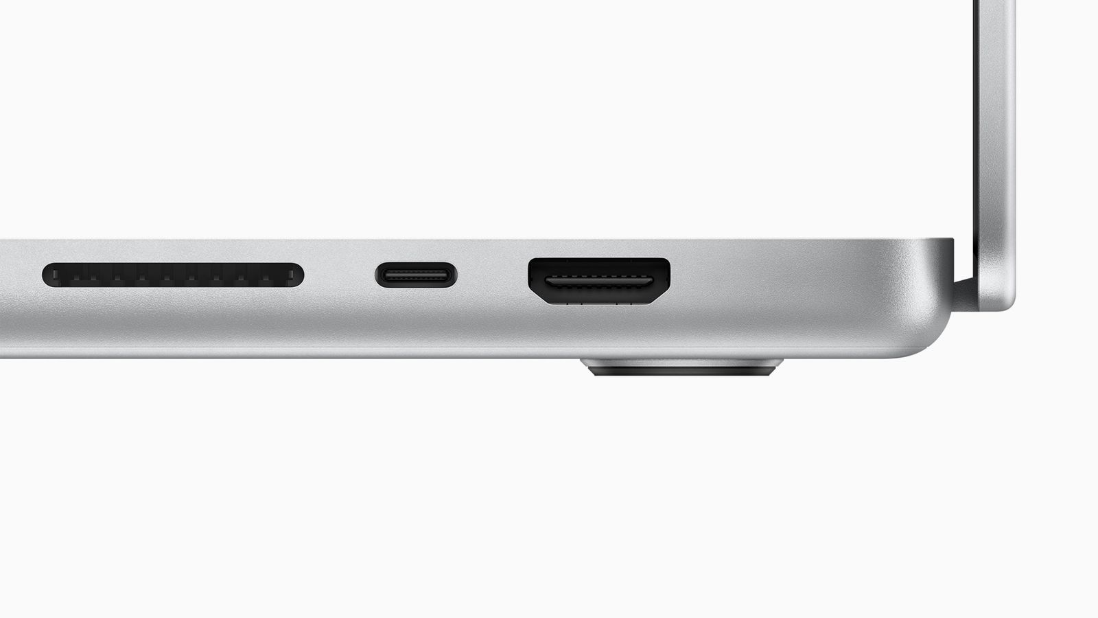 Cổng HDMI, đầu lọc thẻ SD và Thunderbolt 