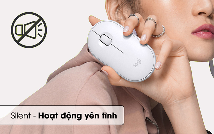 Chuột không dây Logitech Pebble M350 cho MacBook M1