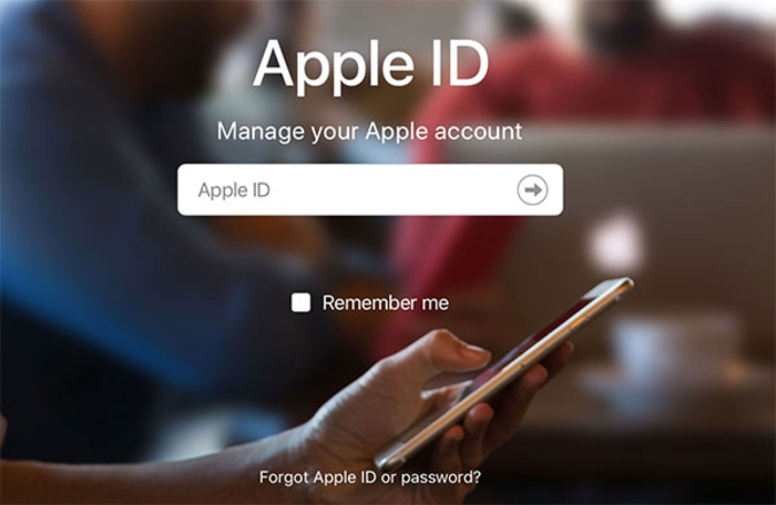 Đăng nhập Apple ID