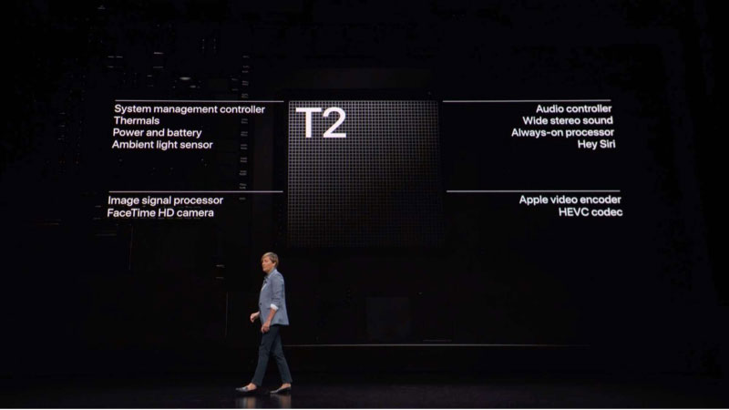 Chip T2 được bổ sung trong MacBook Air 2019 tăng khả năng bảo mật của thiết bị lên tầm cao mới