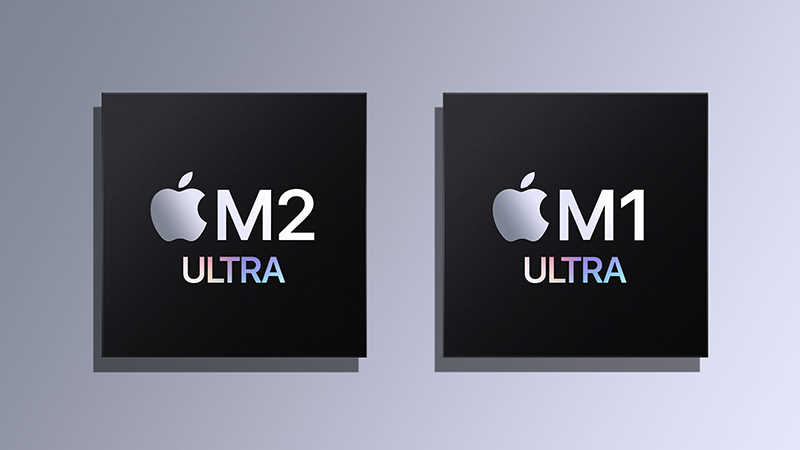 So sánh M1 và M2 Ultra 