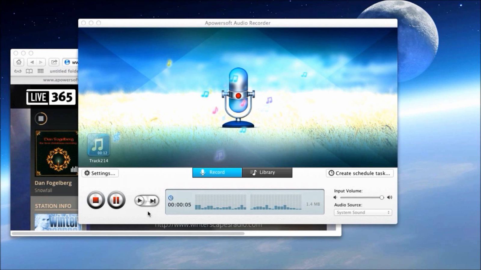 Apowersoft Audio Recorder hỗ trợ nhiều định dạng tệp khác nhau