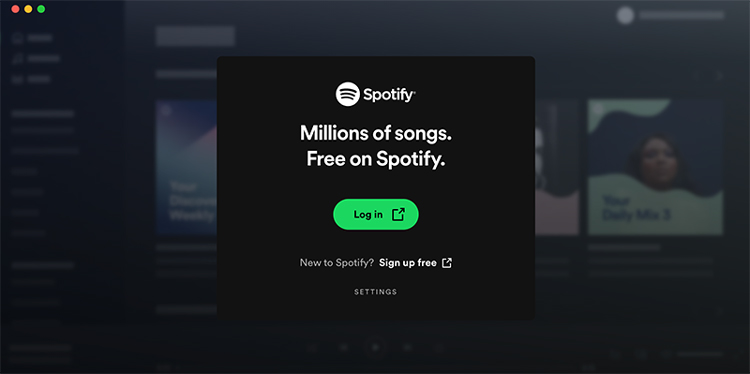 Bước 3: Sau khi quá trình hoàn đặt hoàn tất, bạn đã sở hữu ứng dụng Spotify trên máy tính và nghe nhạc thỏa thích. 