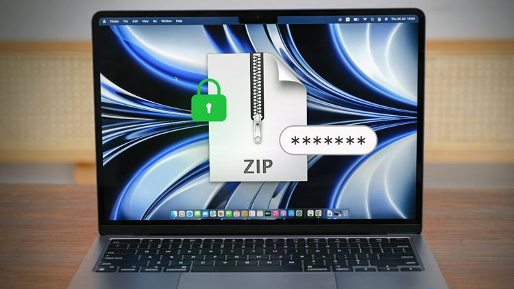 Cách tạo file zip trên MacBook