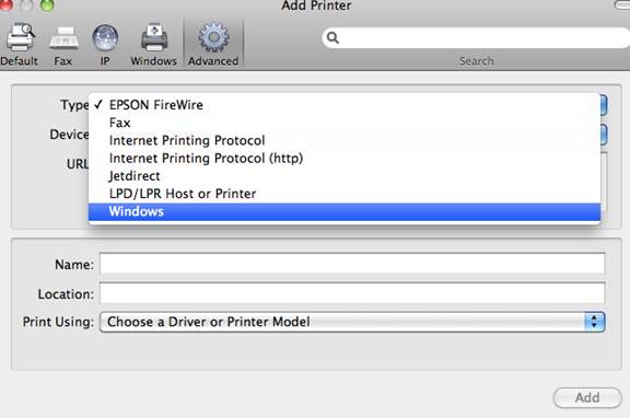 Nếu máy in không hiện trên danh sách, hãy nhấn biểu tượng (+) để MacBook tự động liệt kê những máy in đang mạng cục bộ. 