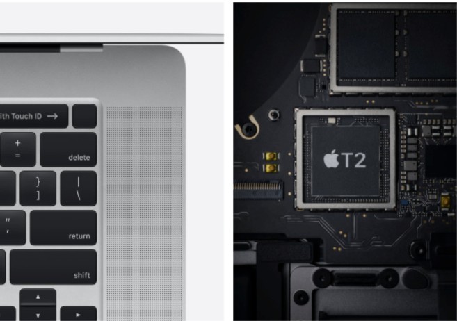 Chip bảo mật T2 trên MacBook Pro 16 inch 2019