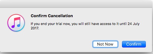 Hủy kết nối iTunes để hạn chế những lỗi phát sinh về tài khoản khi reset MacBook