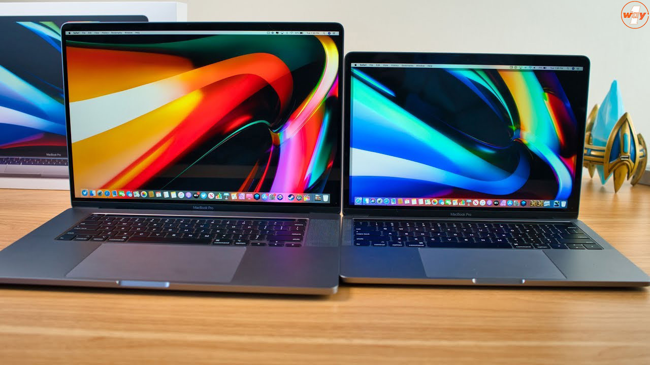 So sánh MacBook Pro M1 13 inch 2020 và MacBook Pro 16 inch 2019