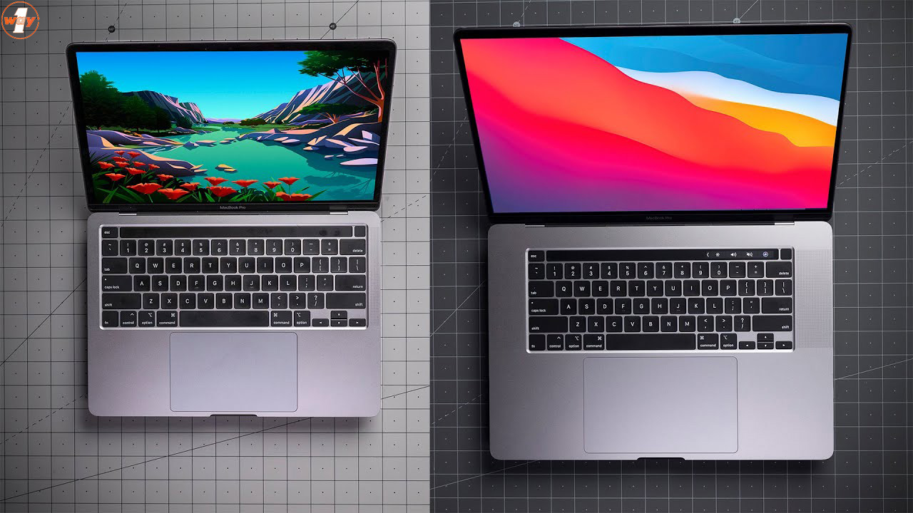 Màn hình của MacBook Pro 16 inch sở hữu độ phân giải ấn tượng