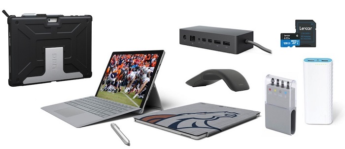 Mua Surface Pro 4 được tặng kèm nhiều phụ kiện hỗ trợ tối đa cho công việc của bạn