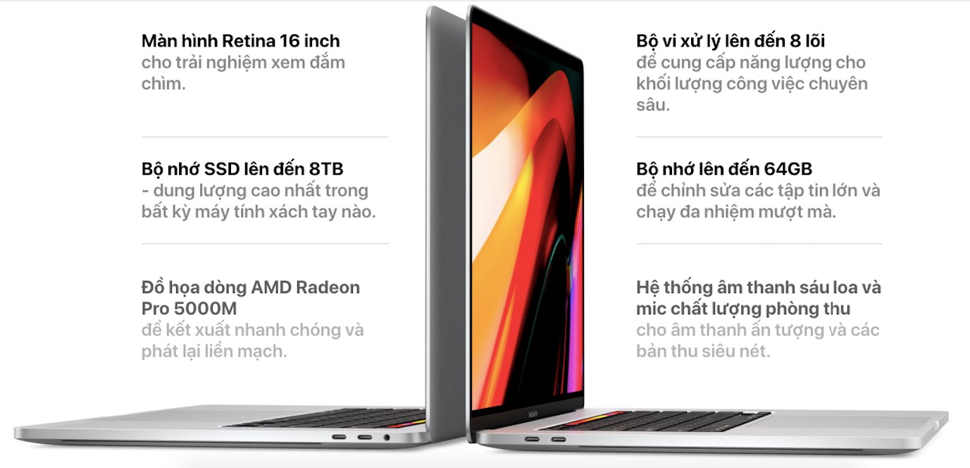 Những nâng cấp vượt trội trong một thiết kế tuyệt đỉnh - MacBook Pro 16 inch 2019