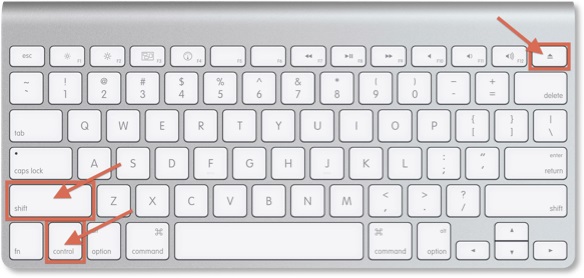 Hoàn toàn có thể tắt MacBook chỉ với những phím tắt đơn giản