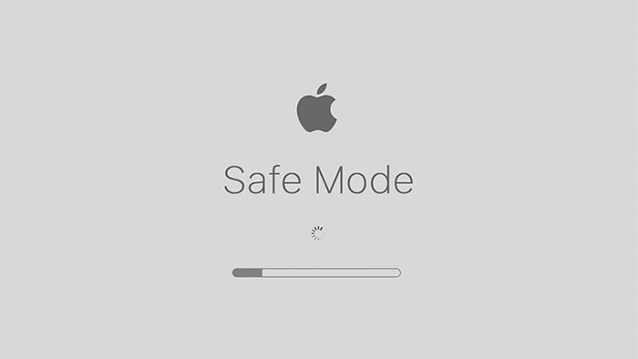 Dùng Reset Safe Mode để sửa lỗi MacBook M2 không nhận ổ cứng ngoài.