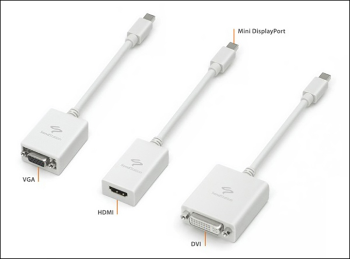 Kết nối máy chiếu từ MacBook M2 bằng dây cáp